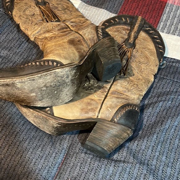 Lucchese cowboy boots women’s size 10 - Picture 12 of 12